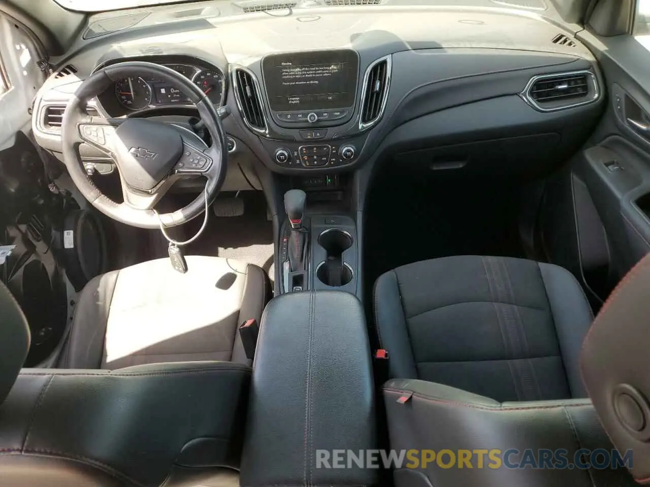 8 fotografías del automóvil dañado 3GNAXMEV0NS200363 CHEVROLET EQUINOX 2022
