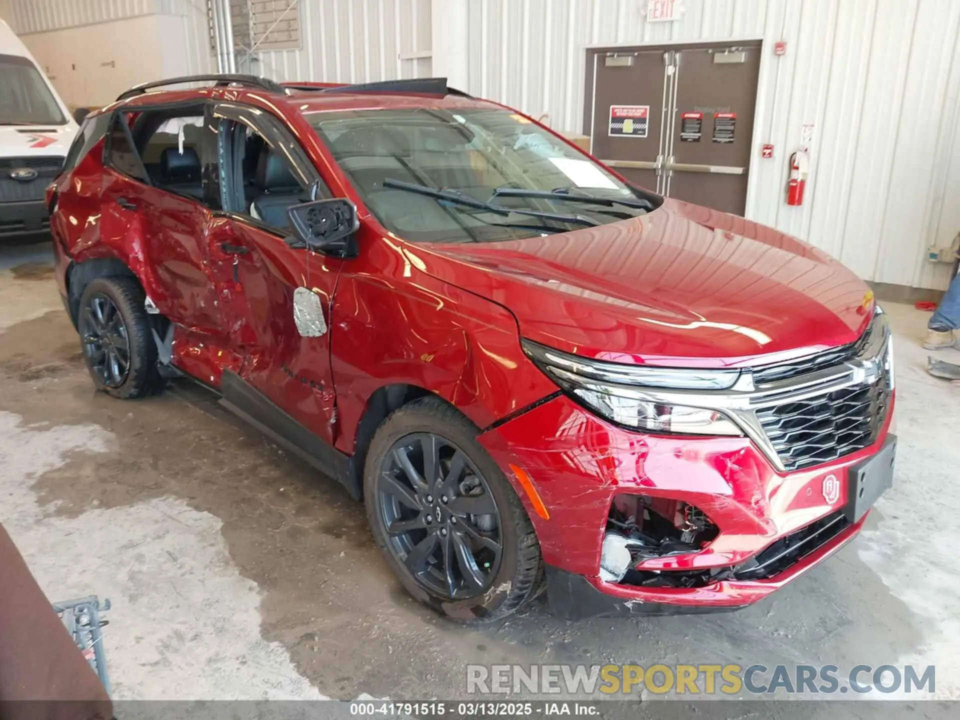1 fotografías del automóvil dañado 3GNAXMEV1NS107156 CHEVROLET EQUINOX 2022