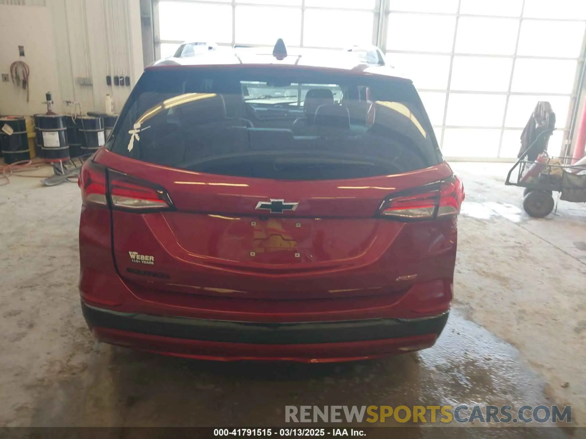 15 fotografías del automóvil dañado 3GNAXMEV1NS107156 CHEVROLET EQUINOX 2022
