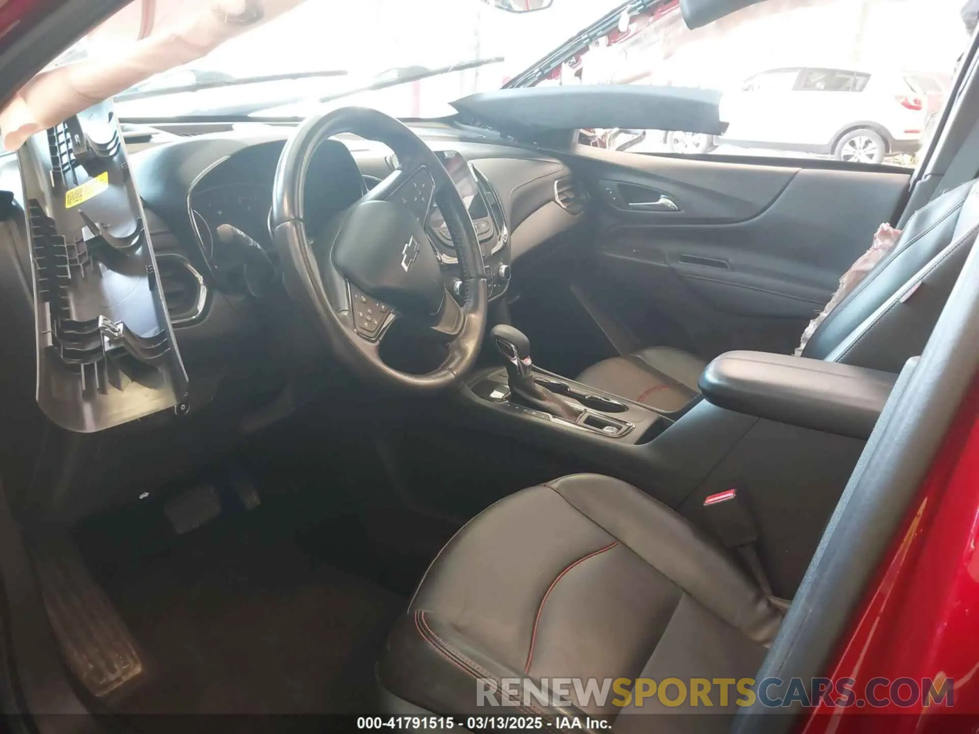 5 fotografías del automóvil dañado 3GNAXMEV1NS107156 CHEVROLET EQUINOX 2022
