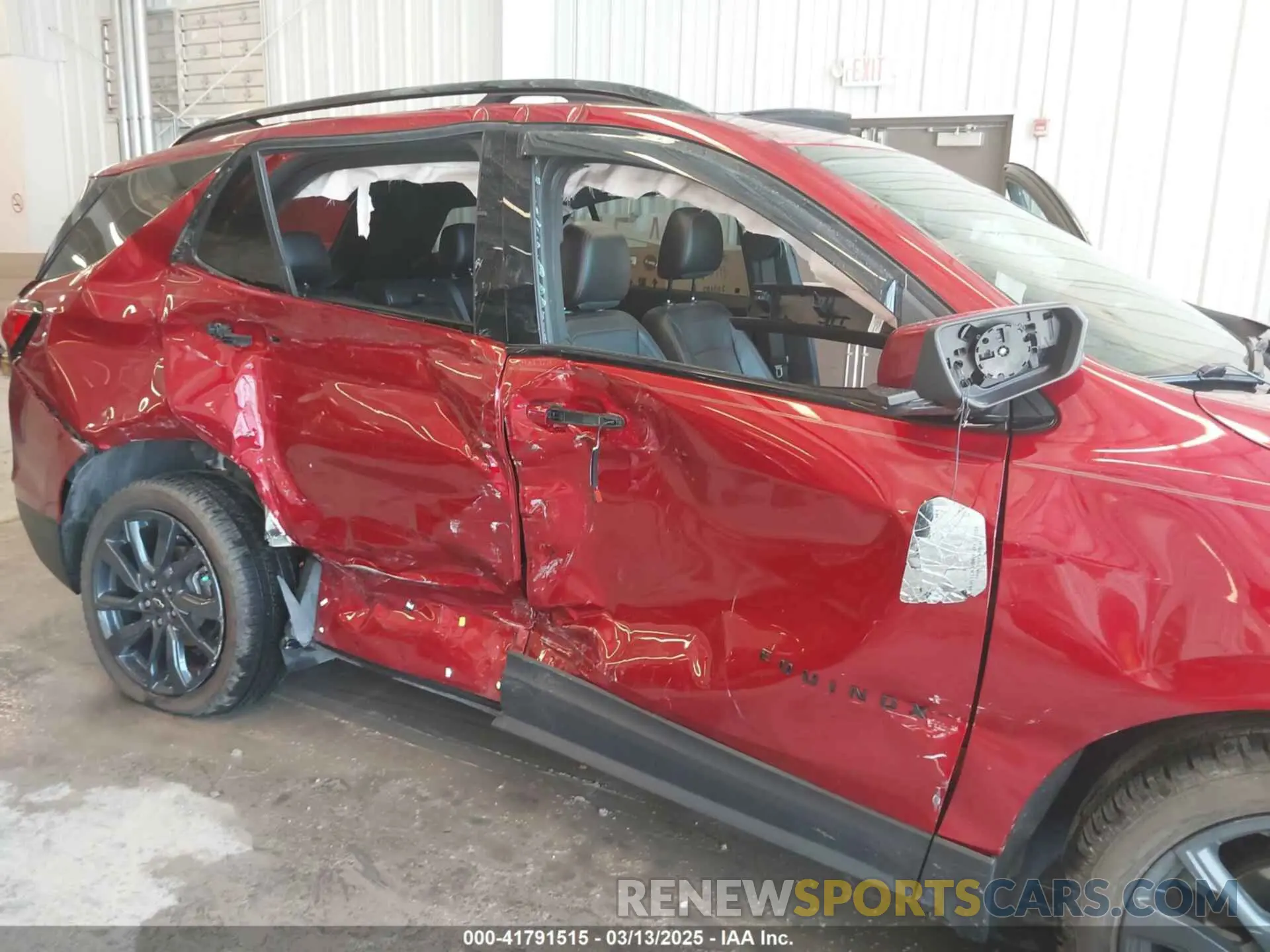 6 fotografías del automóvil dañado 3GNAXMEV1NS107156 CHEVROLET EQUINOX 2022