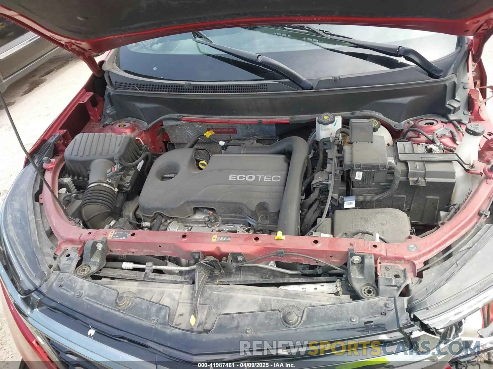 10 fotografías del automóvil dañado 3GNAXMEV3NS119602 CHEVROLET EQUINOX 2022
