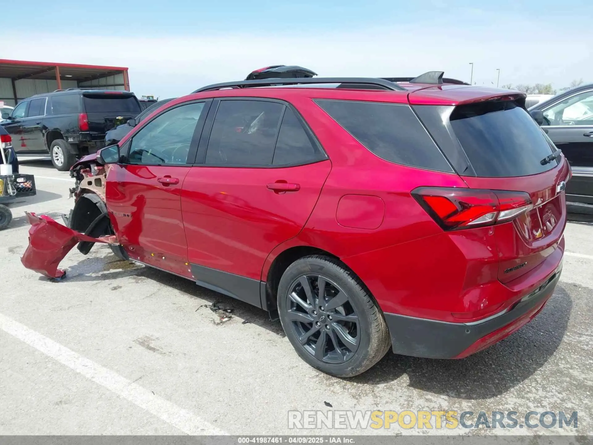 14 fotografías del automóvil dañado 3GNAXMEV3NS119602 CHEVROLET EQUINOX 2022