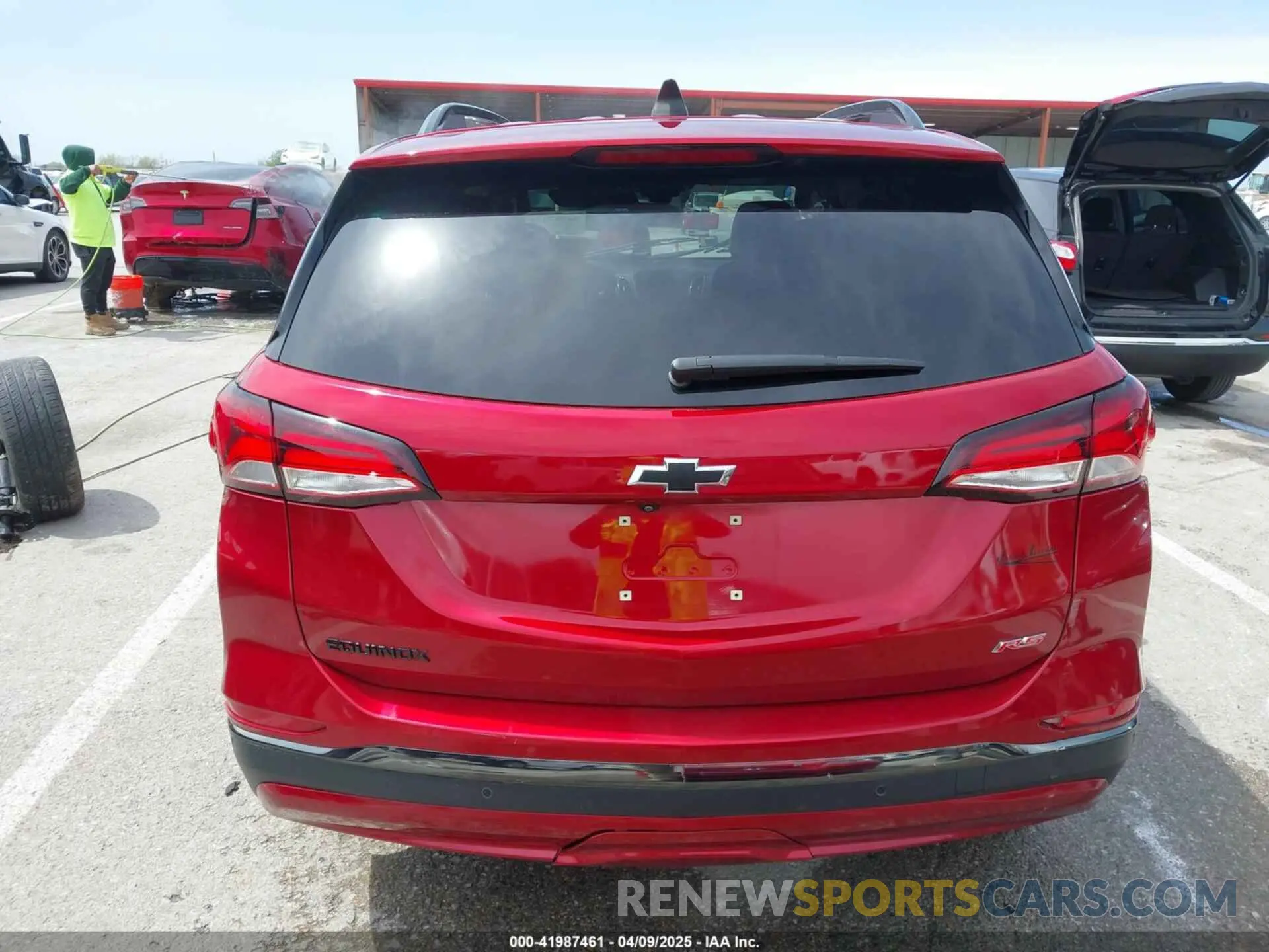 16 fotografías del automóvil dañado 3GNAXMEV3NS119602 CHEVROLET EQUINOX 2022