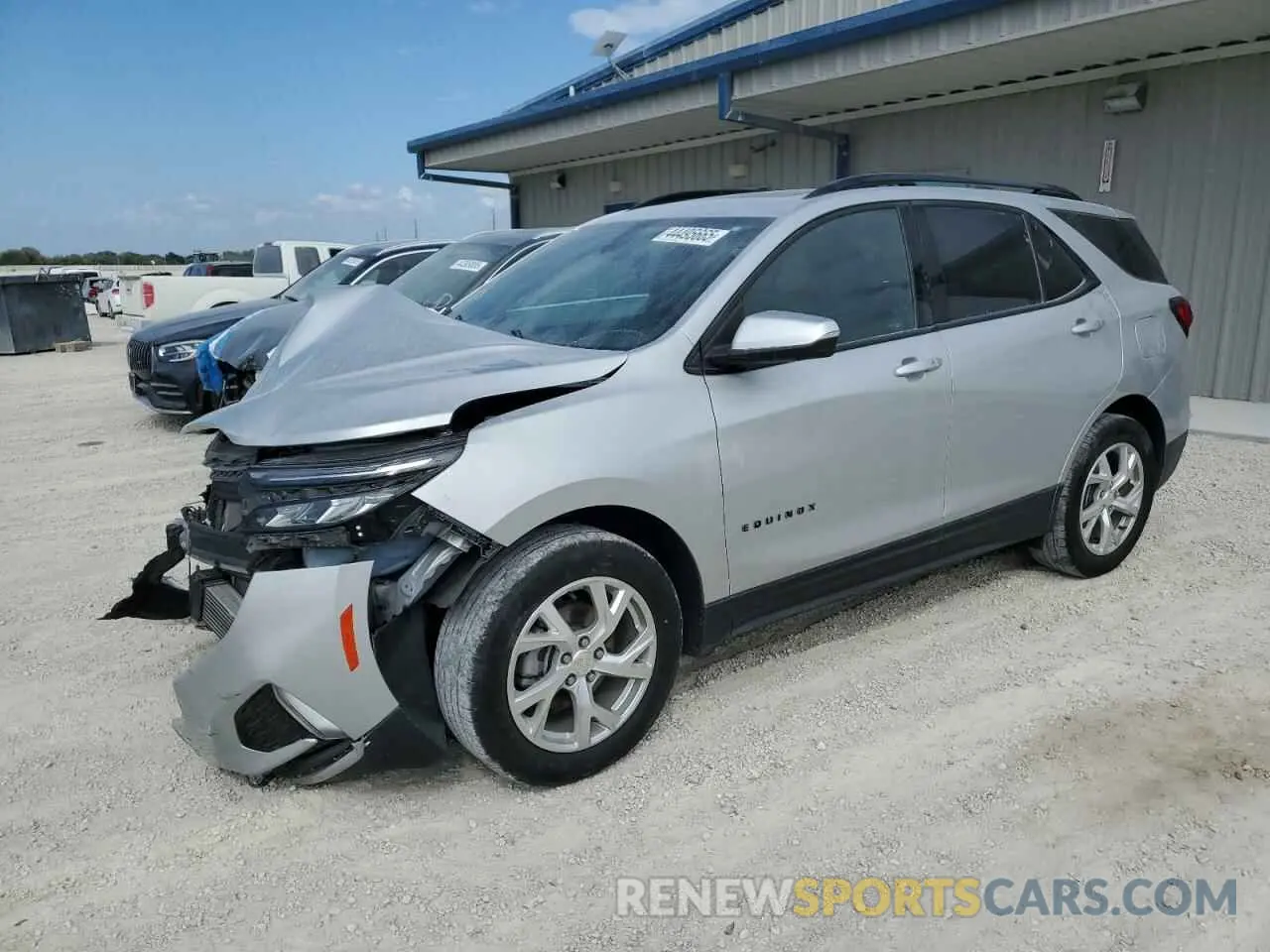 1 fotografías del automóvil dañado 3GNAXMEV4NS121312 CHEVROLET EQUINOX 2022