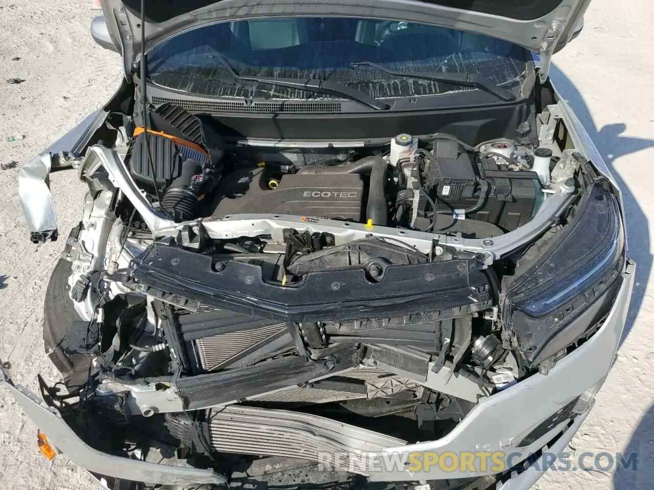 12 fotografías del automóvil dañado 3GNAXMEV4NS121312 CHEVROLET EQUINOX 2022