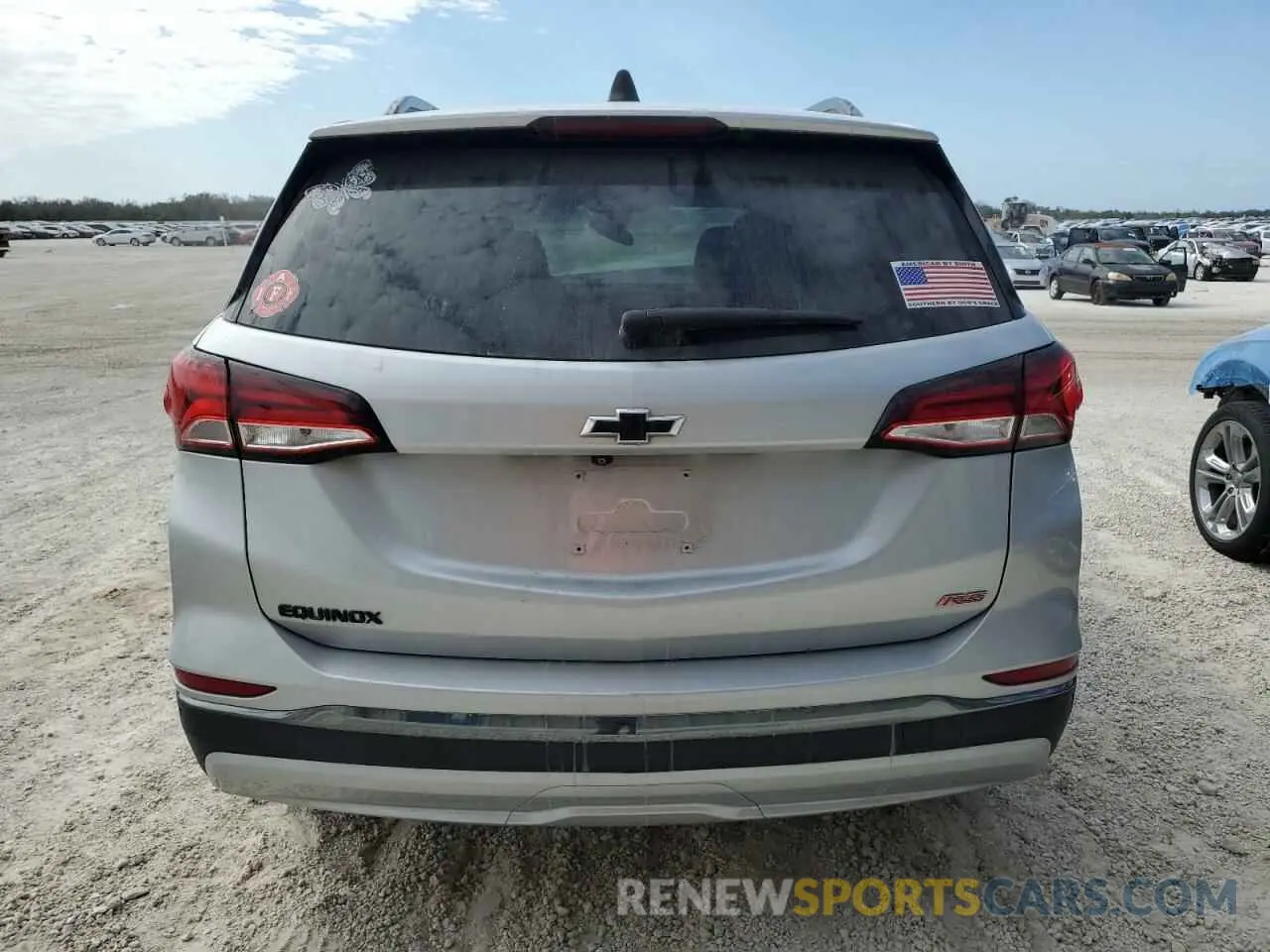 6 fotografías del automóvil dañado 3GNAXMEV4NS121312 CHEVROLET EQUINOX 2022