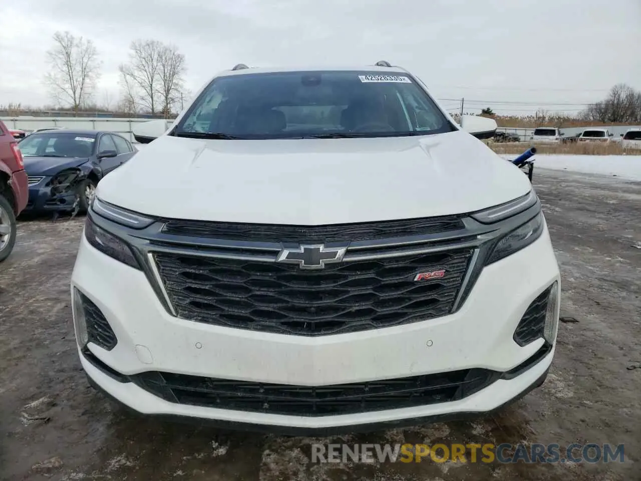 5 fotografías del automóvil dañado 3GNAXMEV5NS104695 CHEVROLET EQUINOX 2022