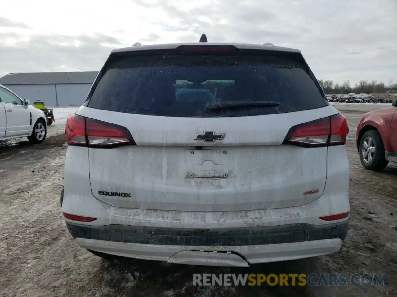 6 fotografías del automóvil dañado 3GNAXMEV5NS104695 CHEVROLET EQUINOX 2022