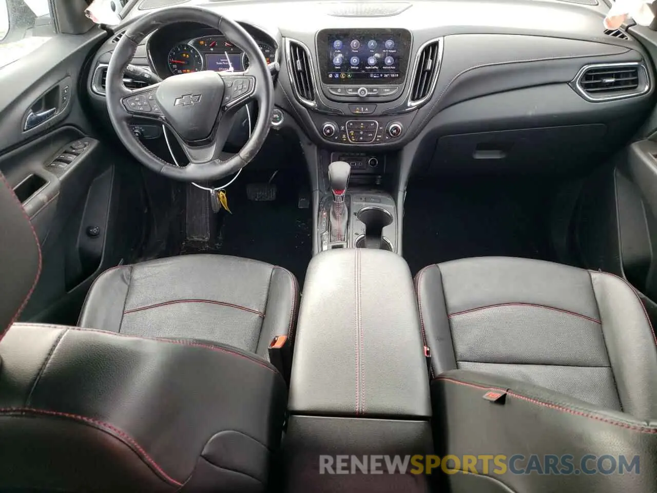 8 fotografías del automóvil dañado 3GNAXMEV5NS104695 CHEVROLET EQUINOX 2022