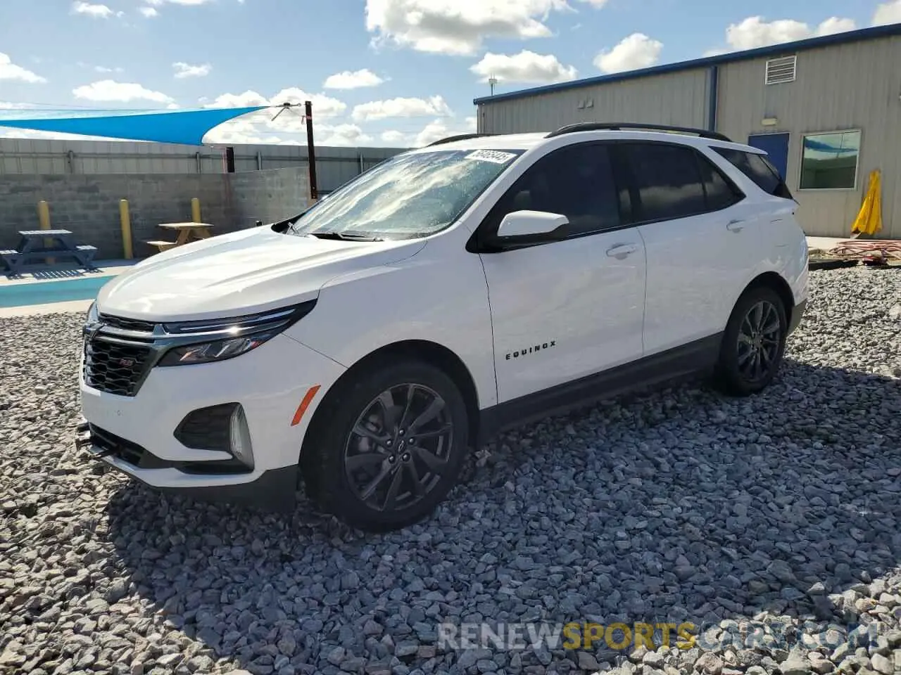 1 fotografías del automóvil dañado 3GNAXMEV5NS116345 CHEVROLET EQUINOX 2022