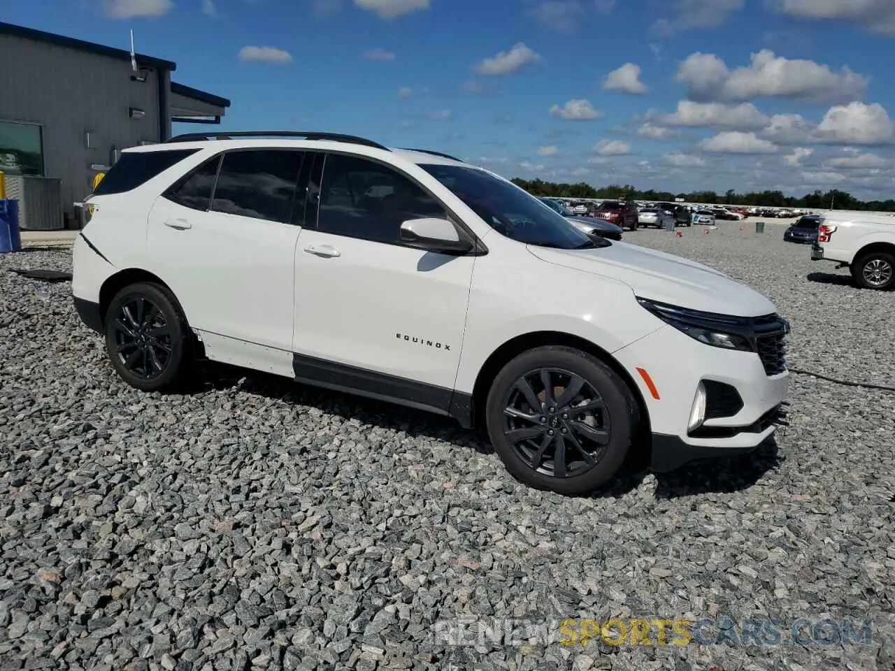 4 fotografías del automóvil dañado 3GNAXMEV5NS116345 CHEVROLET EQUINOX 2022