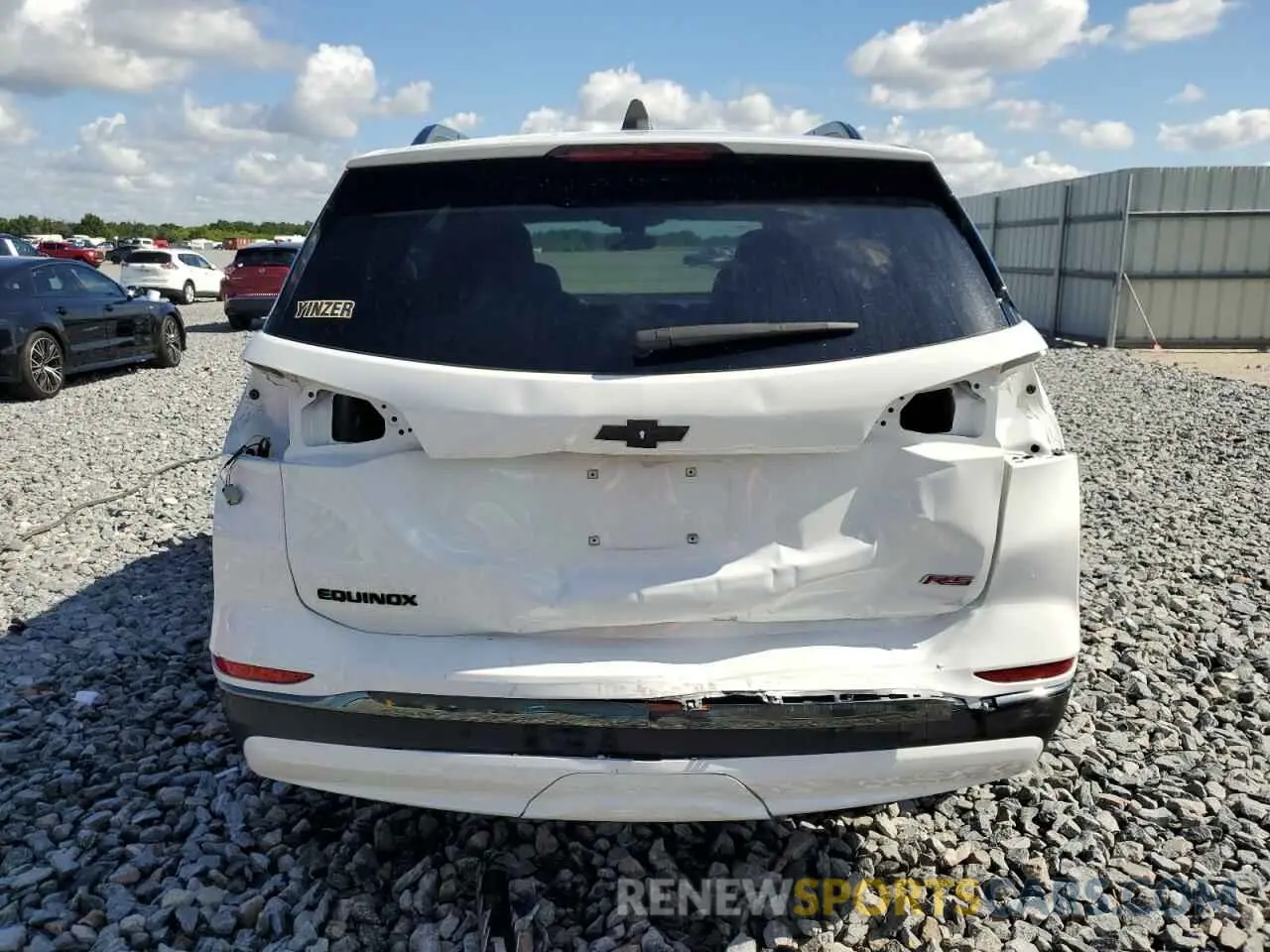 6 fotografías del automóvil dañado 3GNAXMEV5NS116345 CHEVROLET EQUINOX 2022