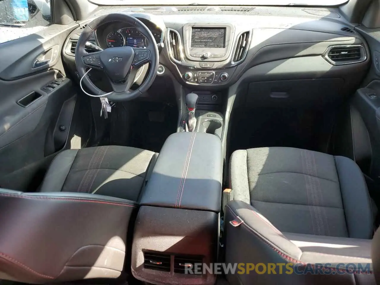 8 fotografías del automóvil dañado 3GNAXMEV5NS116345 CHEVROLET EQUINOX 2022