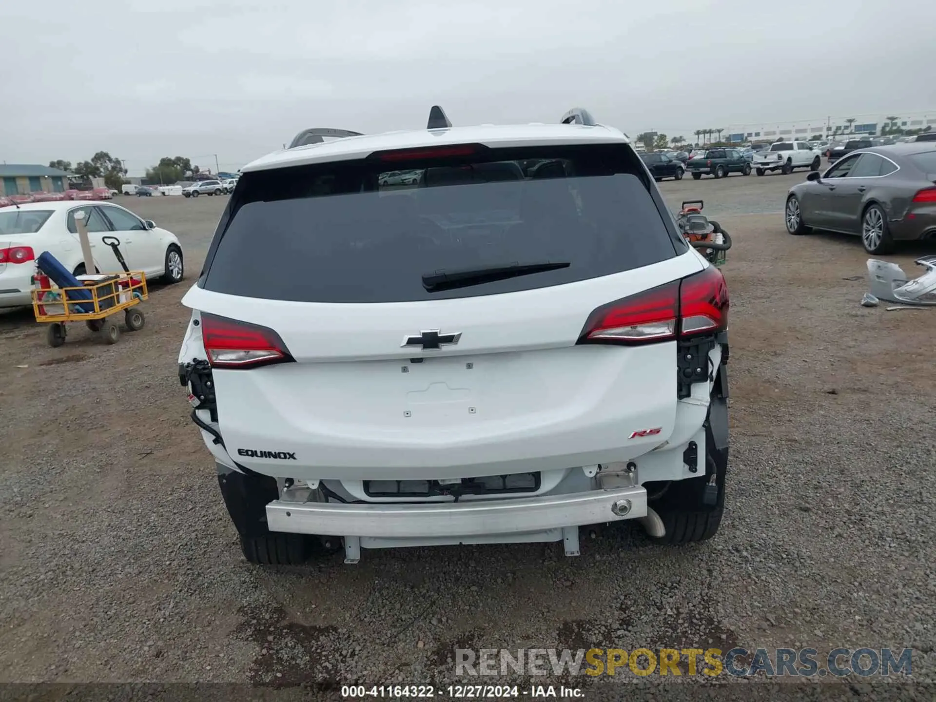 17 fotografías del automóvil dañado 3GNAXMEV8NS189953 CHEVROLET EQUINOX 2022