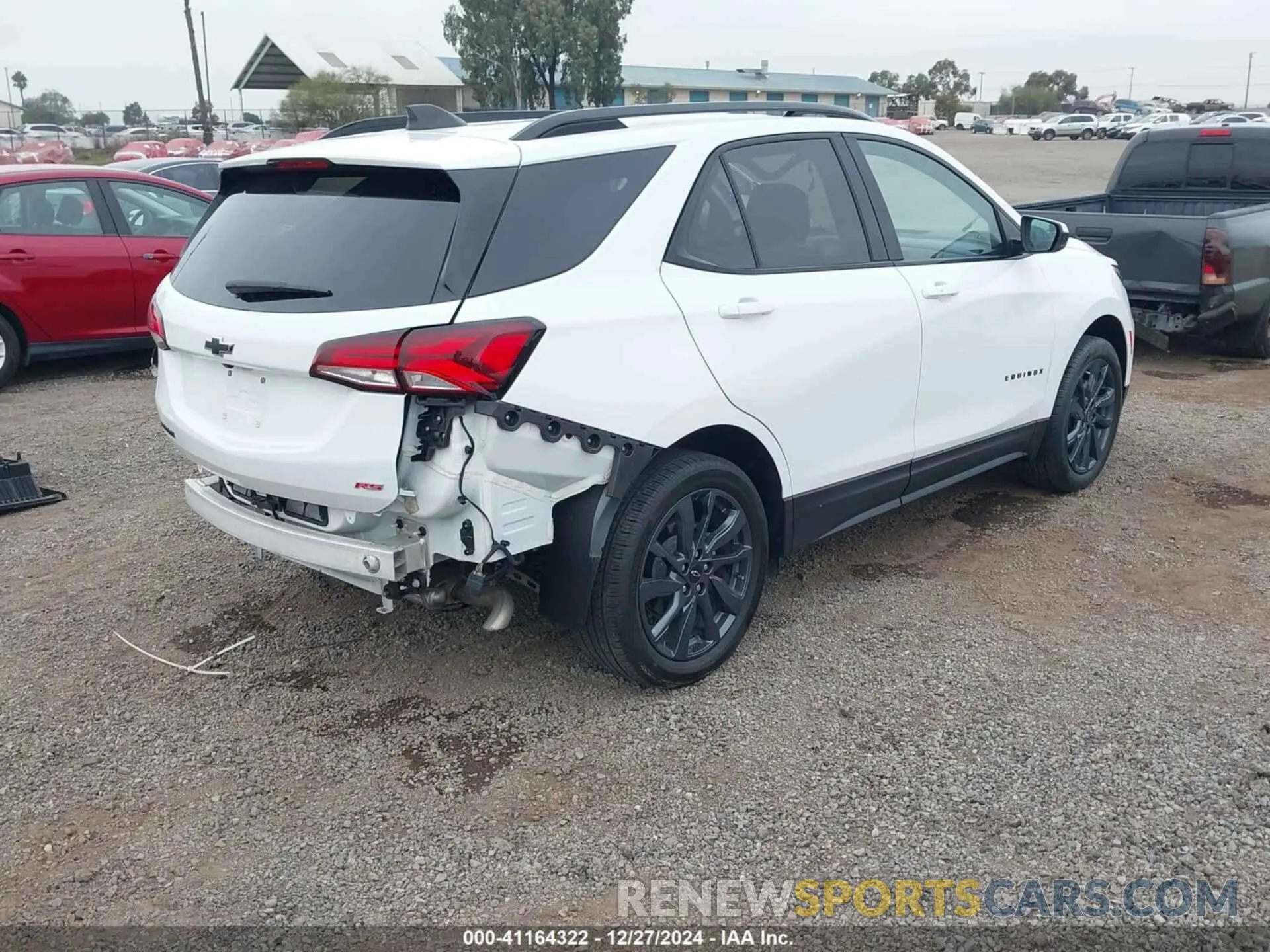 4 fotografías del automóvil dañado 3GNAXMEV8NS189953 CHEVROLET EQUINOX 2022