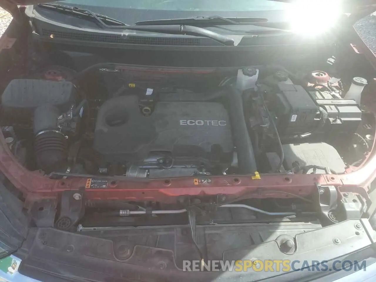 12 fotografías del automóvil dañado 3GNAXNEV2NS165606 CHEVROLET EQUINOX 2022