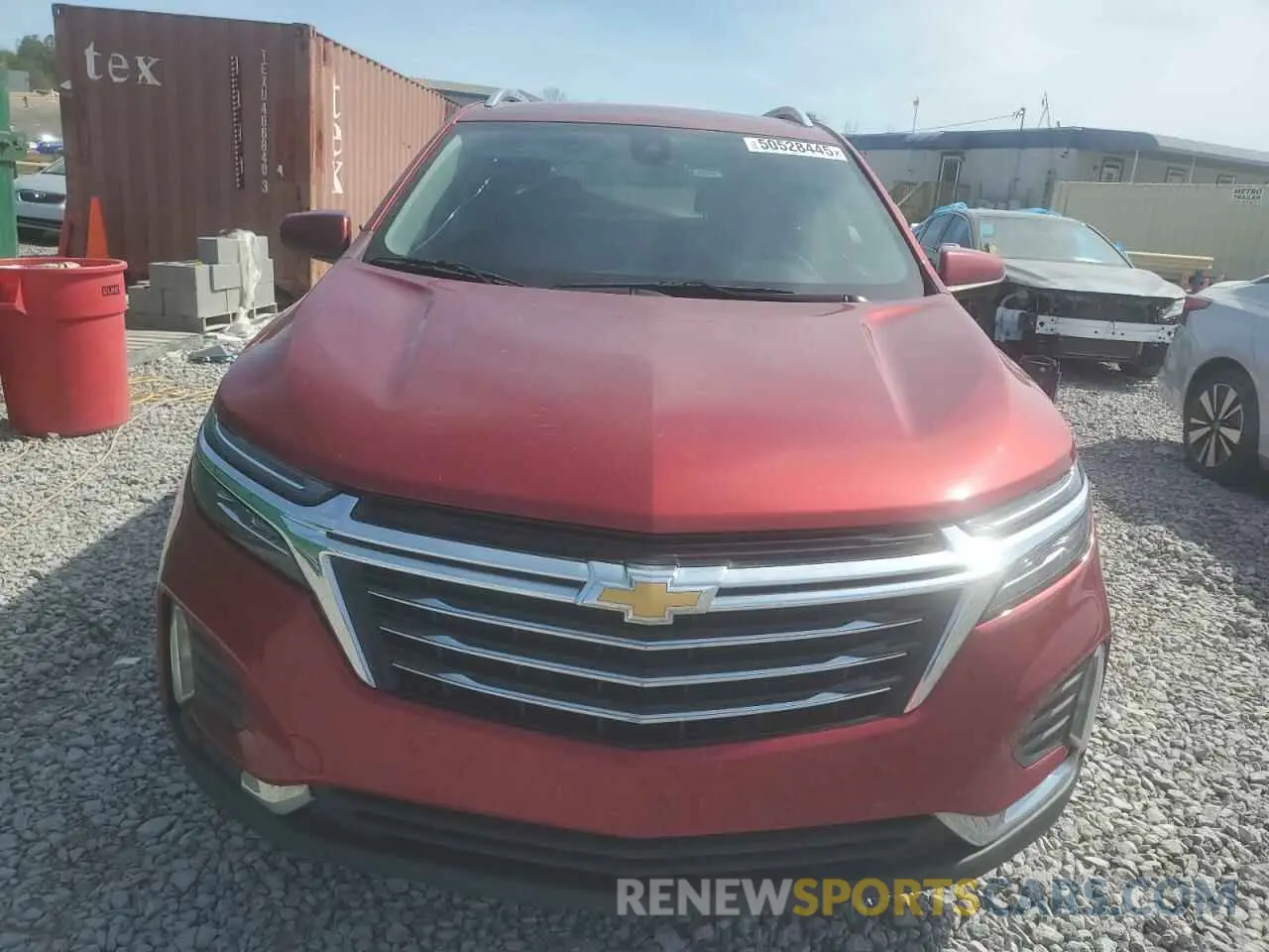5 fotografías del automóvil dañado 3GNAXNEV2NS165606 CHEVROLET EQUINOX 2022