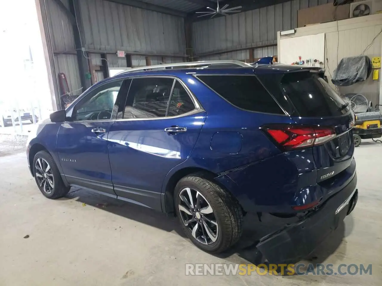 2 fotografías del automóvil dañado 3GNAXNEV6NS101200 CHEVROLET EQUINOX 2022