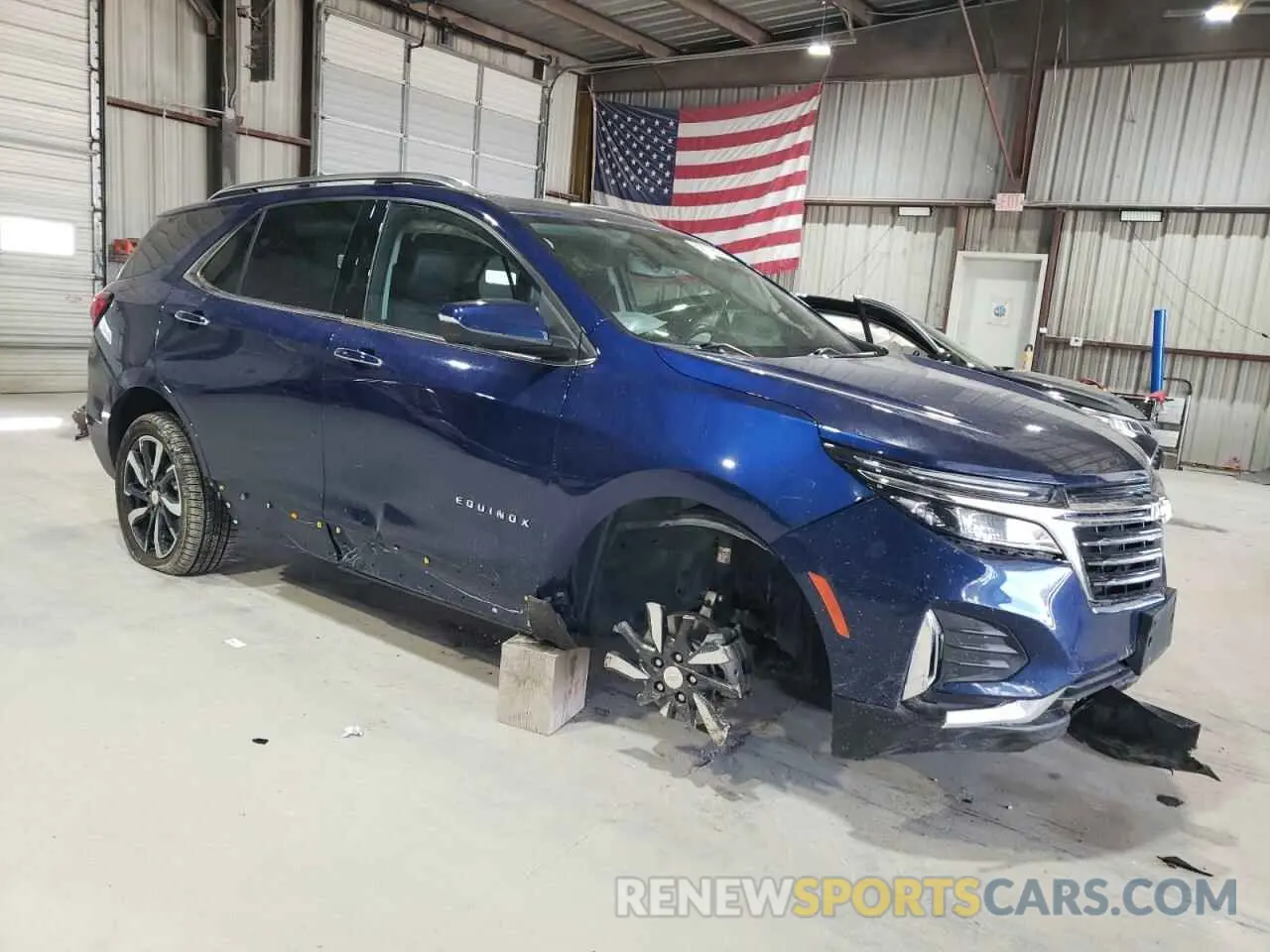 4 fotografías del automóvil dañado 3GNAXNEV6NS101200 CHEVROLET EQUINOX 2022