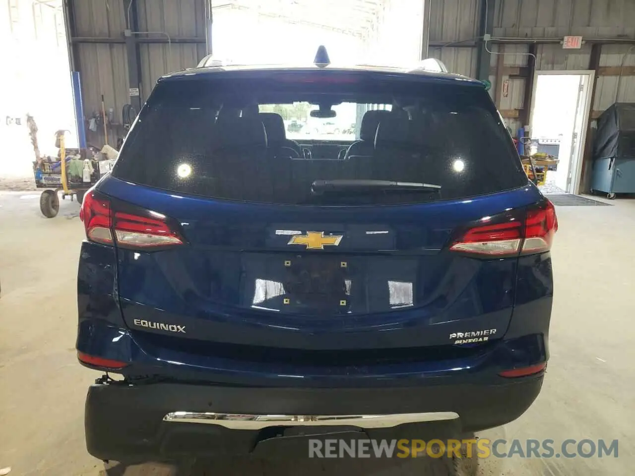 6 fotografías del automóvil dañado 3GNAXNEV6NS101200 CHEVROLET EQUINOX 2022