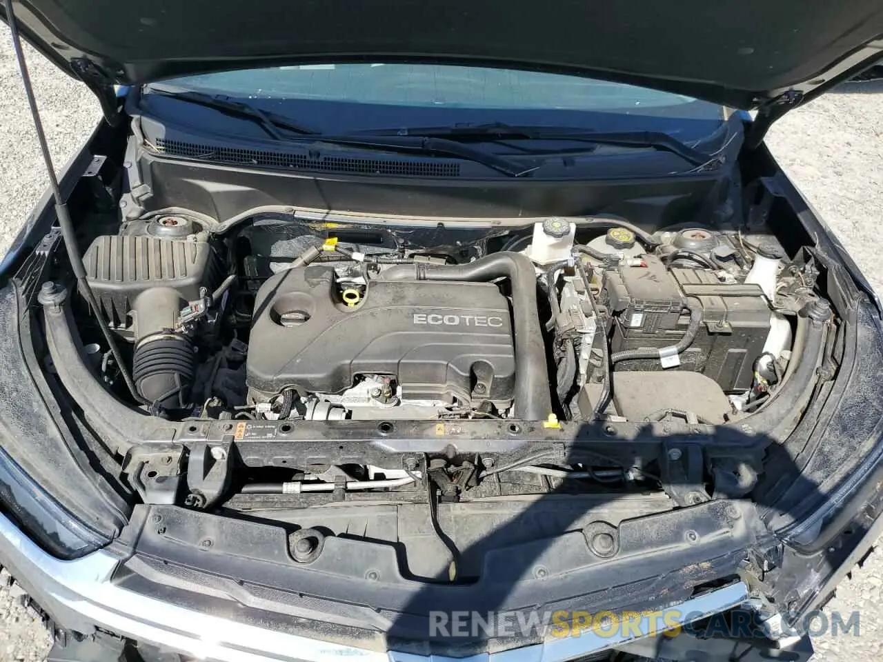 12 fotografías del automóvil dañado 3GNAXSEV0NS176070 CHEVROLET EQUINOX 2022