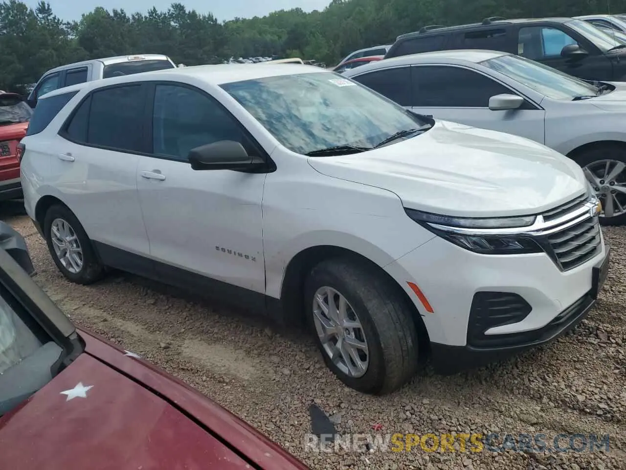 4 fotografías del automóvil dañado 3GNAXSEV0NS207690 CHEVROLET EQUINOX 2022