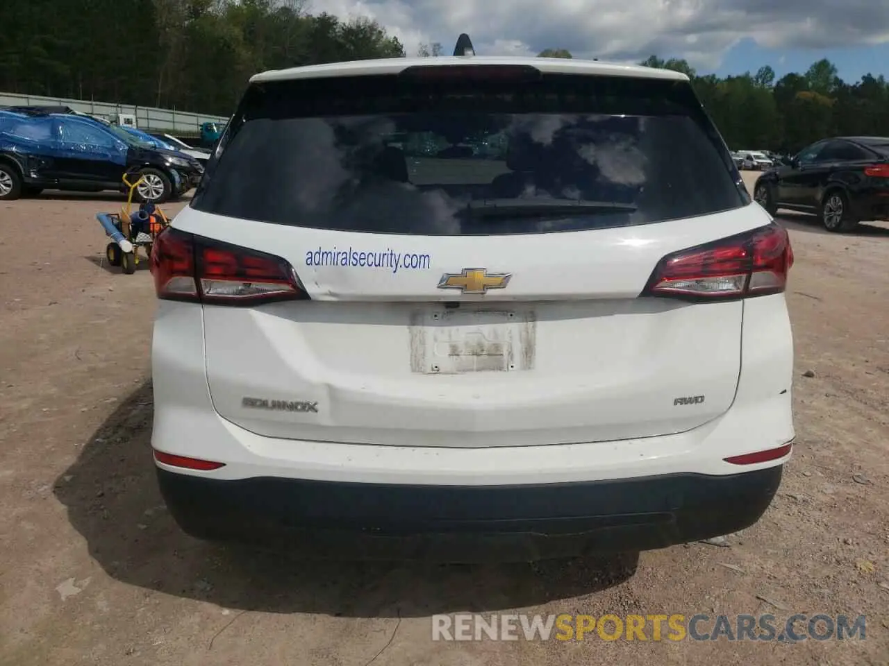 6 fotografías del automóvil dañado 3GNAXSEV0NS207690 CHEVROLET EQUINOX 2022