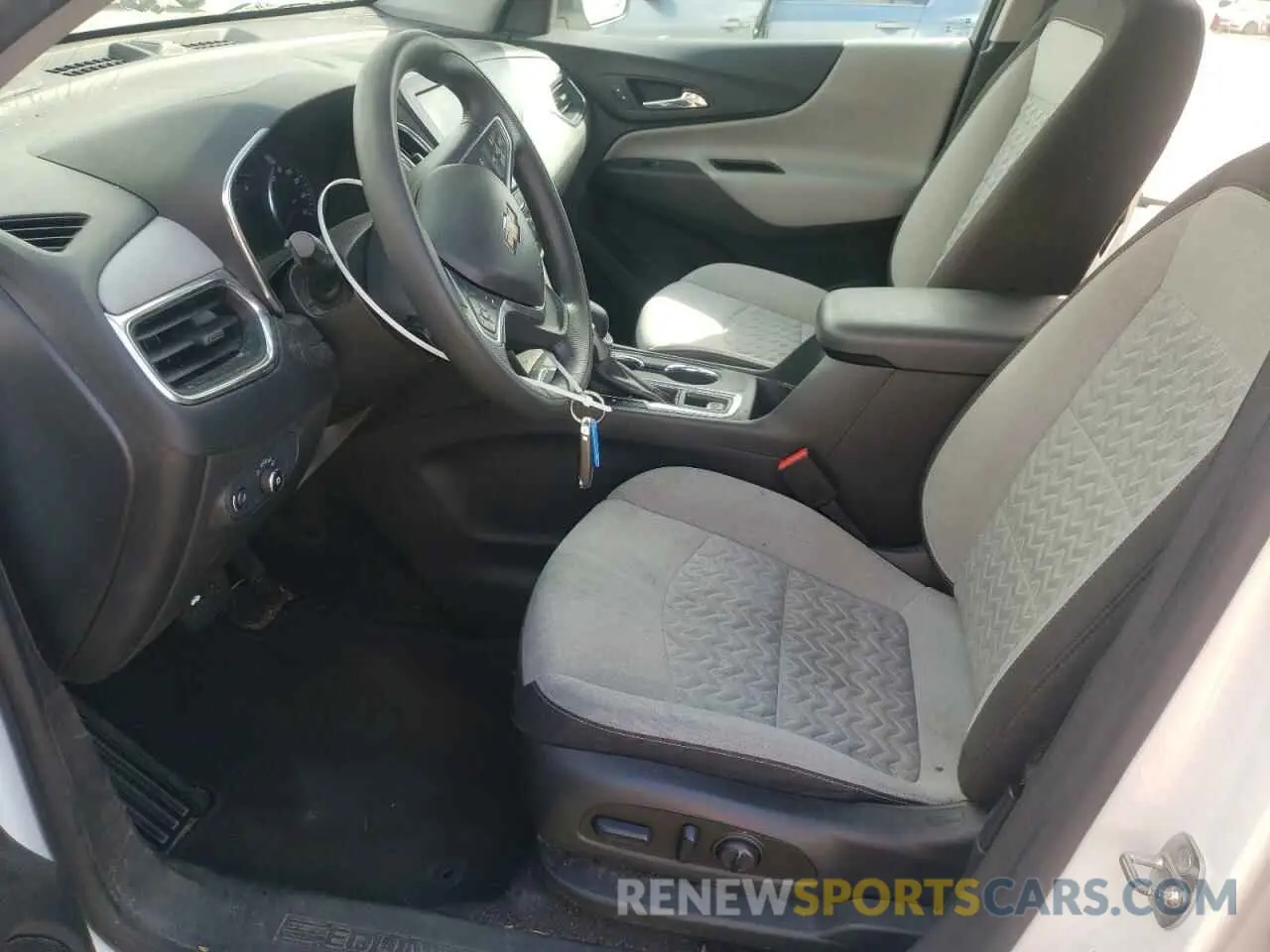 7 fotografías del automóvil dañado 3GNAXSEV0NS207690 CHEVROLET EQUINOX 2022