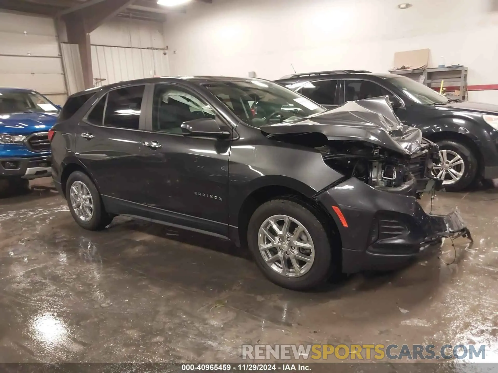 1 fotografías del automóvil dañado 3GNAXSEV1NS172125 CHEVROLET EQUINOX 2022