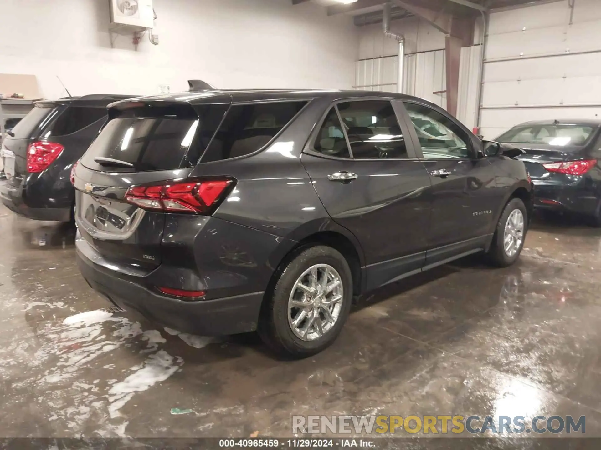 4 fotografías del automóvil dañado 3GNAXSEV1NS172125 CHEVROLET EQUINOX 2022