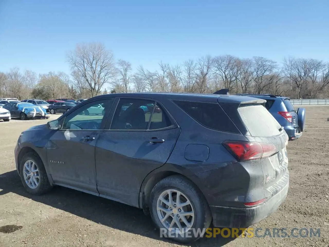 2 fotografías del automóvil dañado 3GNAXSEV2NS179732 CHEVROLET EQUINOX 2022