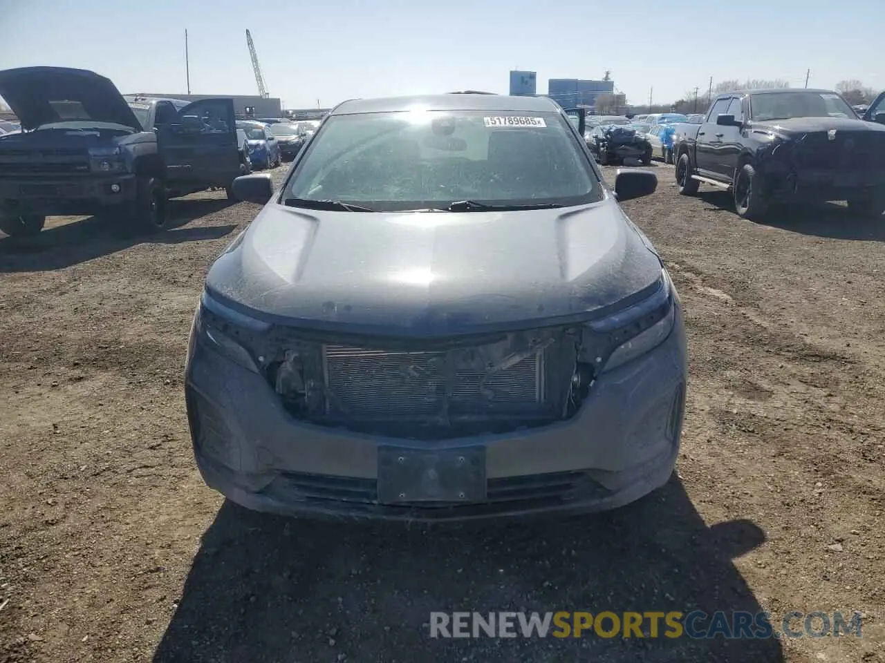 5 fotografías del automóvil dañado 3GNAXSEV2NS179732 CHEVROLET EQUINOX 2022