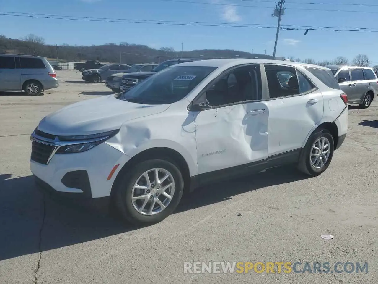 1 fotografías del automóvil dañado 3GNAXSEV2NS234177 CHEVROLET EQUINOX 2022