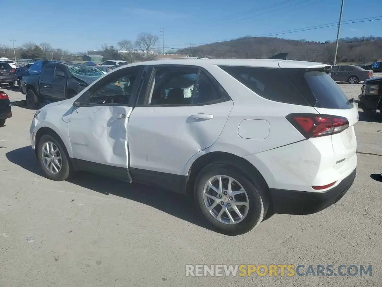 2 fotografías del automóvil dañado 3GNAXSEV2NS234177 CHEVROLET EQUINOX 2022