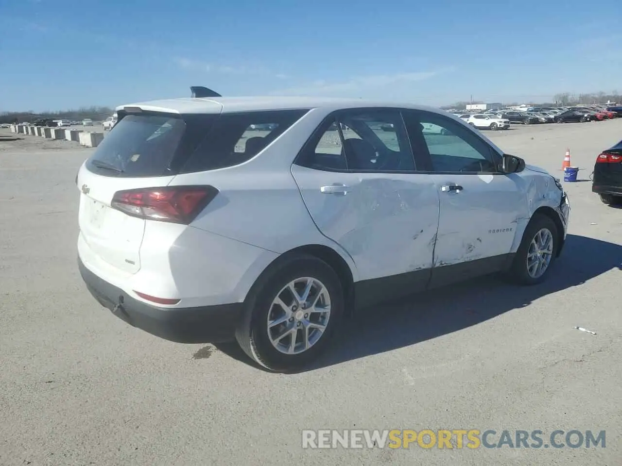 3 fotografías del automóvil dañado 3GNAXSEV2NS234177 CHEVROLET EQUINOX 2022