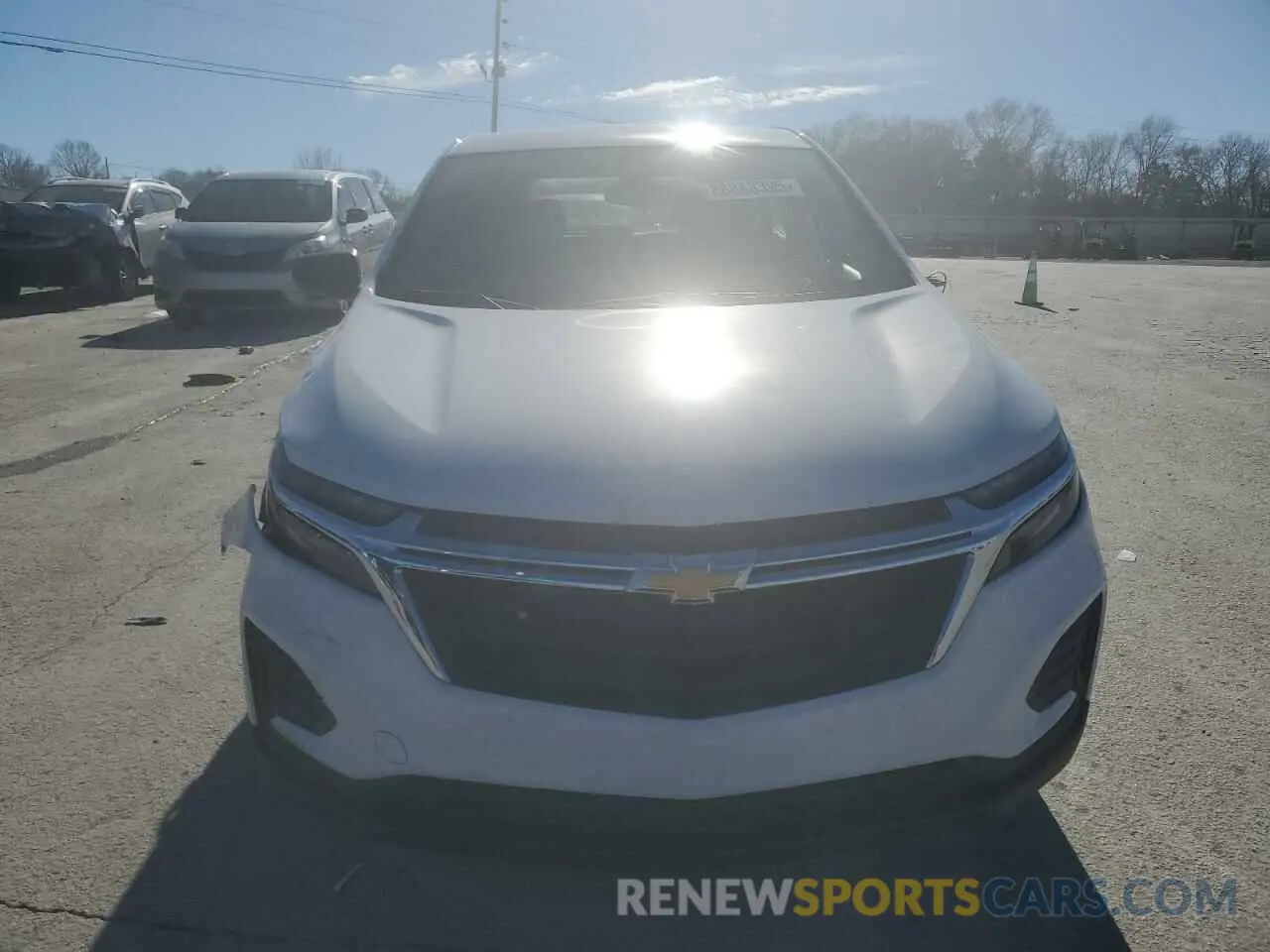 5 fotografías del automóvil dañado 3GNAXSEV2NS234177 CHEVROLET EQUINOX 2022