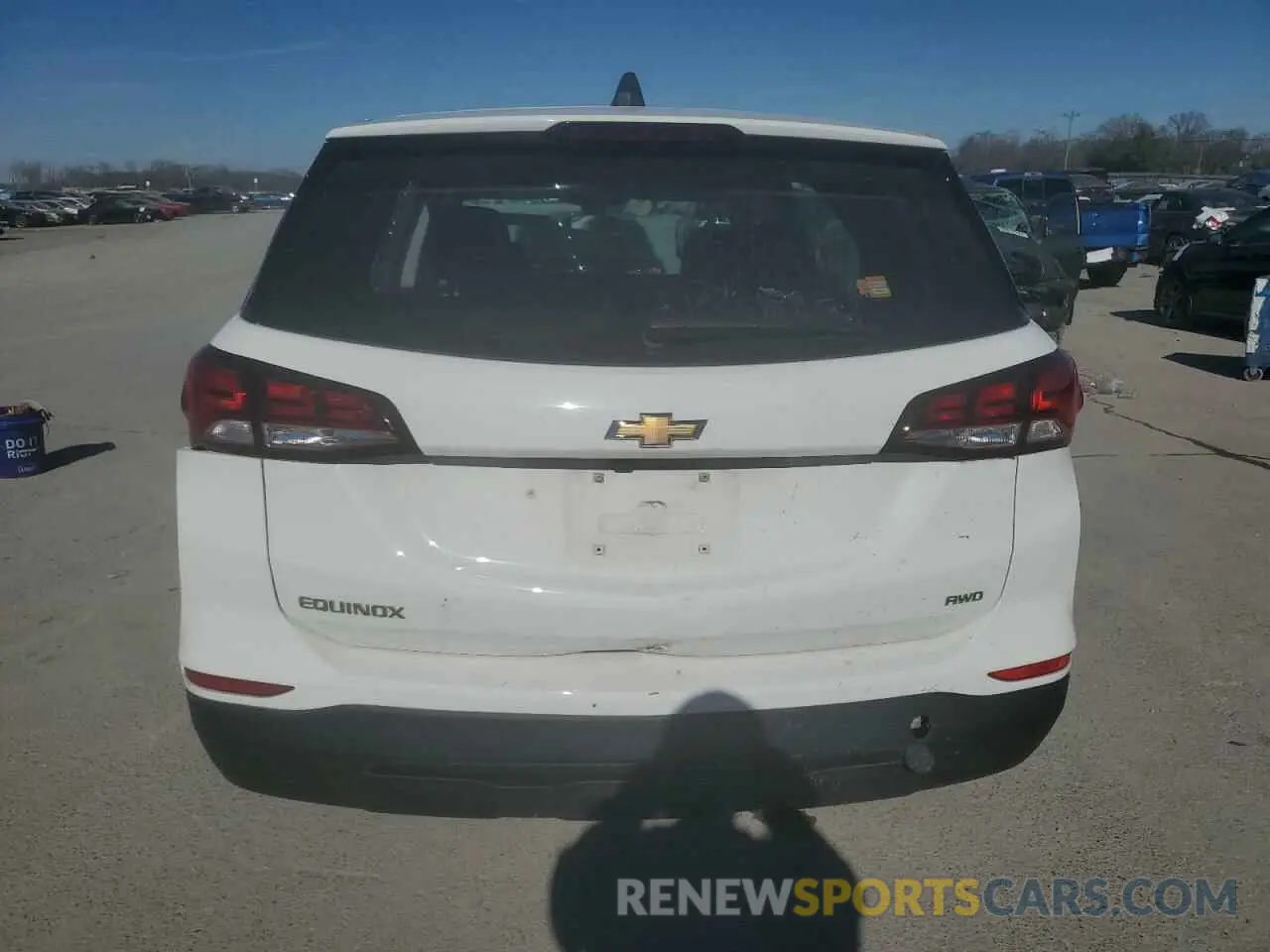 6 fotografías del automóvil dañado 3GNAXSEV2NS234177 CHEVROLET EQUINOX 2022