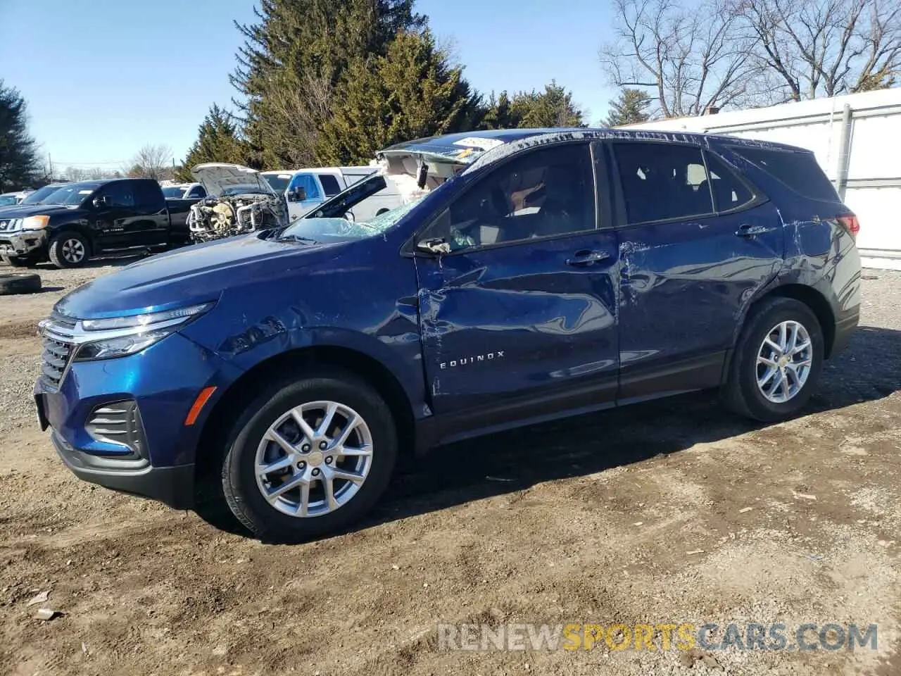 1 fotografías del automóvil dañado 3GNAXSEV6NS164800 CHEVROLET EQUINOX 2022