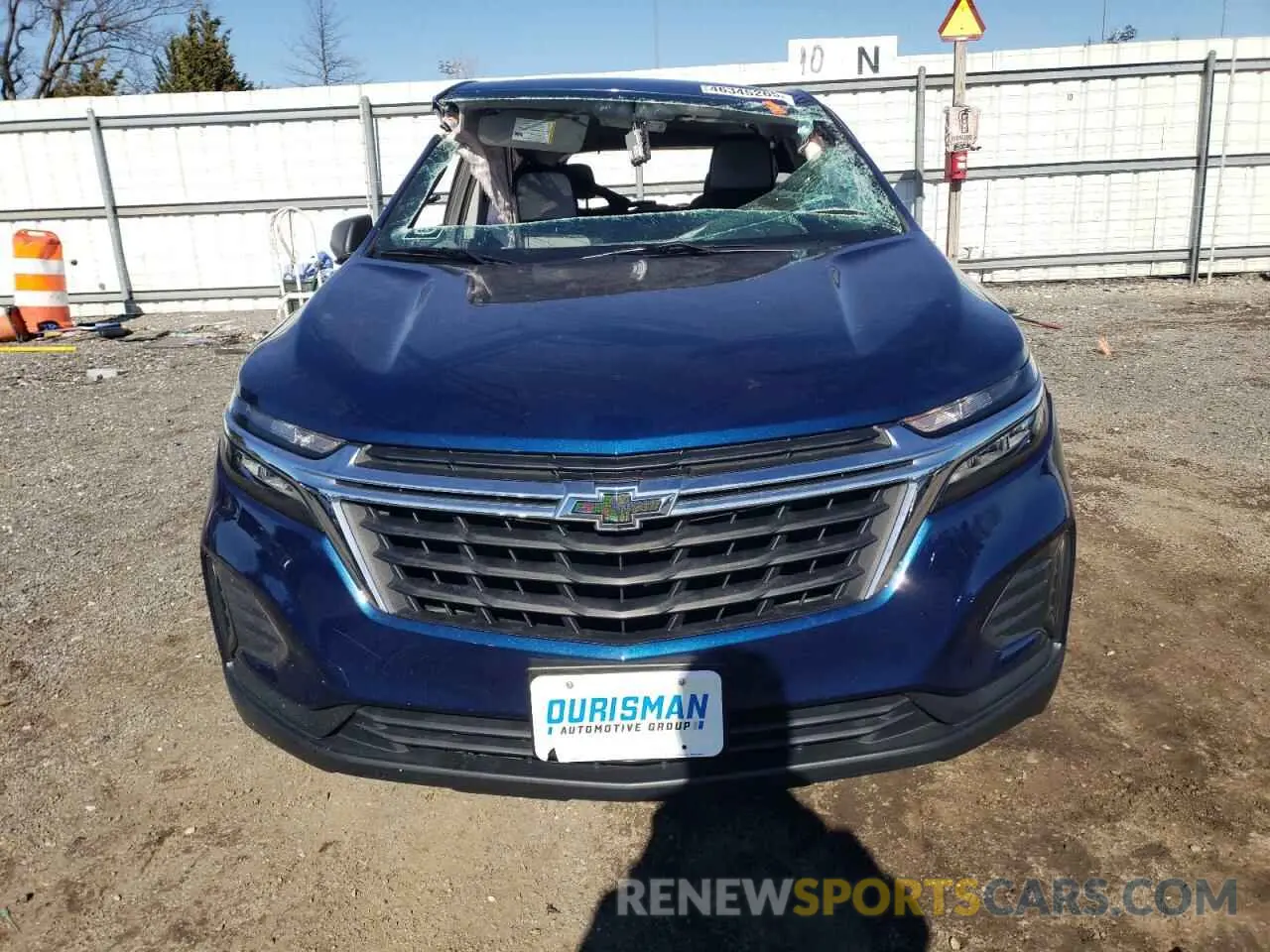 5 fotografías del automóvil dañado 3GNAXSEV6NS164800 CHEVROLET EQUINOX 2022