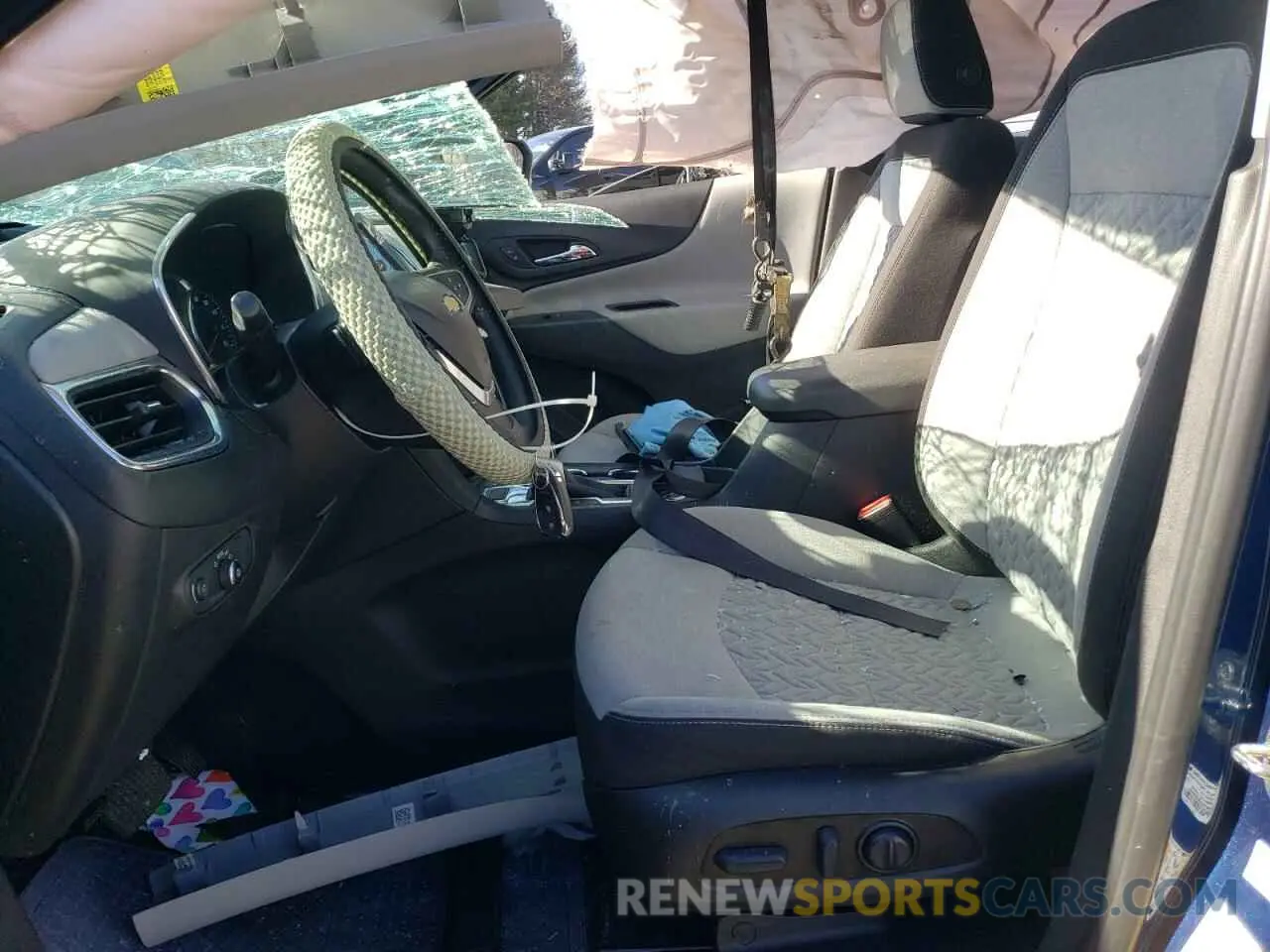 7 fotografías del automóvil dañado 3GNAXSEV6NS164800 CHEVROLET EQUINOX 2022