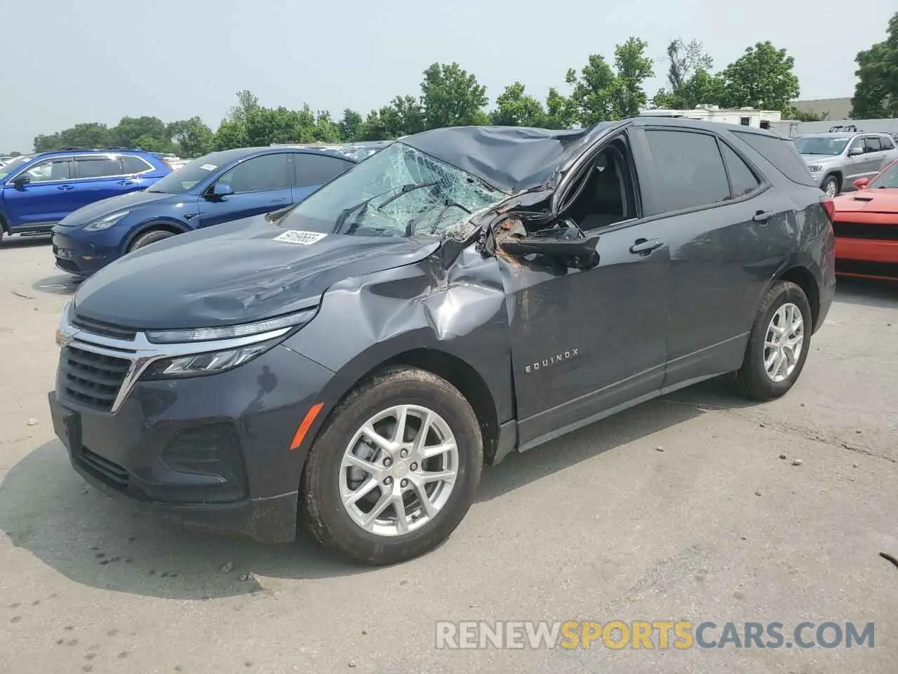 1 fotografías del automóvil dañado 3GNAXSEV9NS163074 CHEVROLET EQUINOX 2022