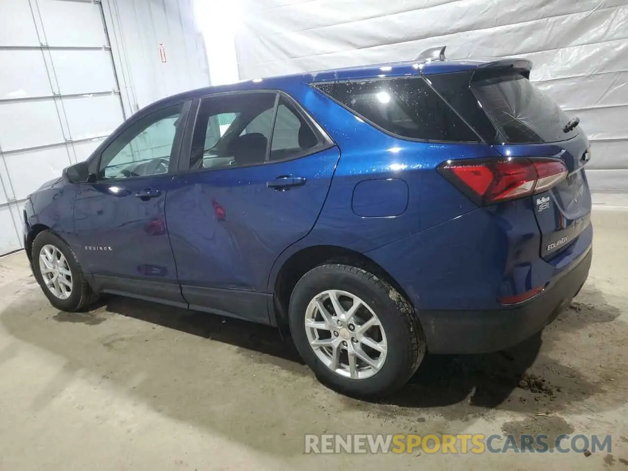 2 fotografías del automóvil dañado 3GNAXSEV9NS219045 CHEVROLET EQUINOX 2022