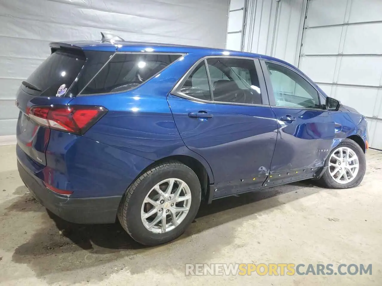 3 fotografías del automóvil dañado 3GNAXSEV9NS219045 CHEVROLET EQUINOX 2022