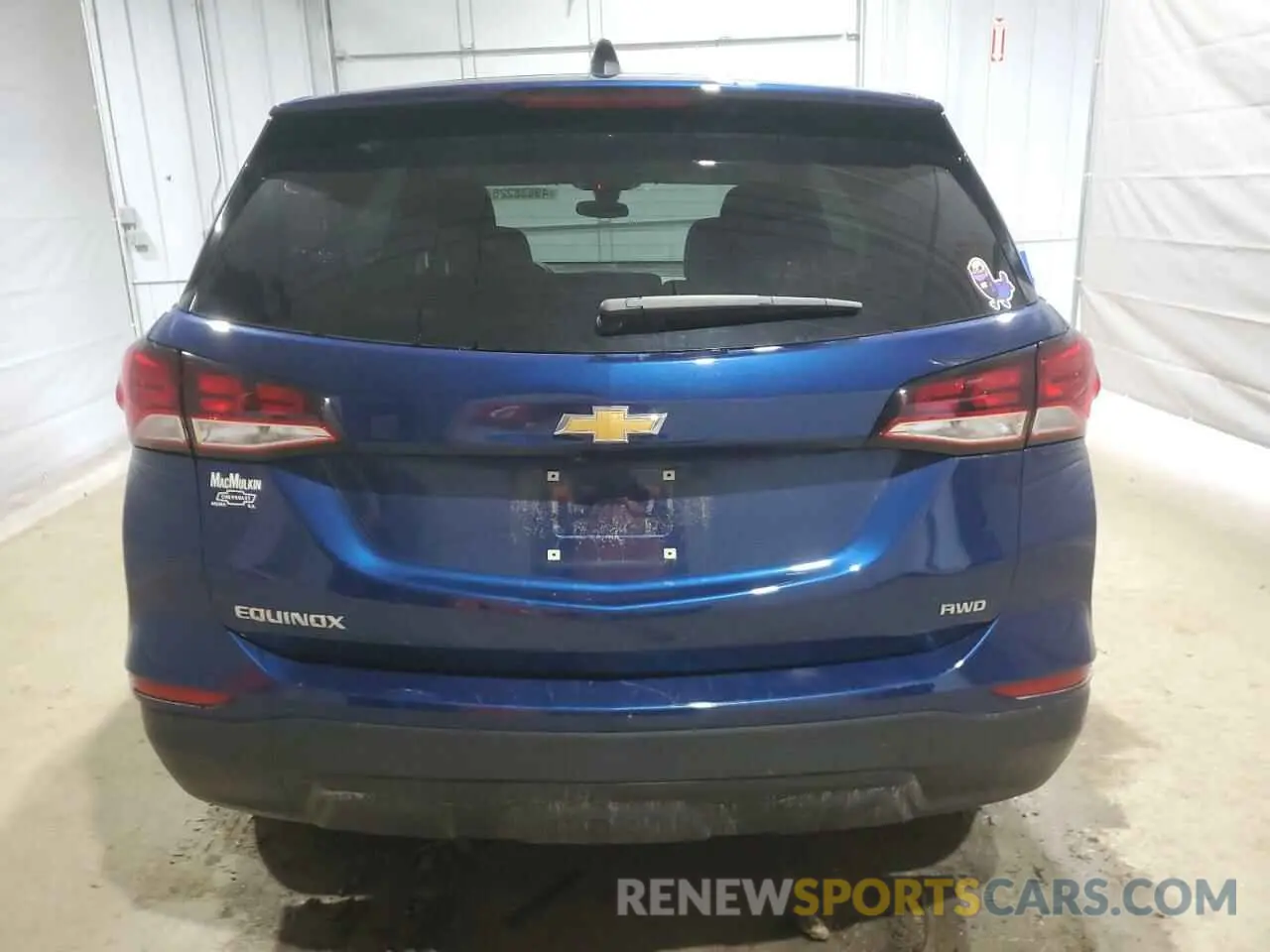 6 fotografías del automóvil dañado 3GNAXSEV9NS219045 CHEVROLET EQUINOX 2022