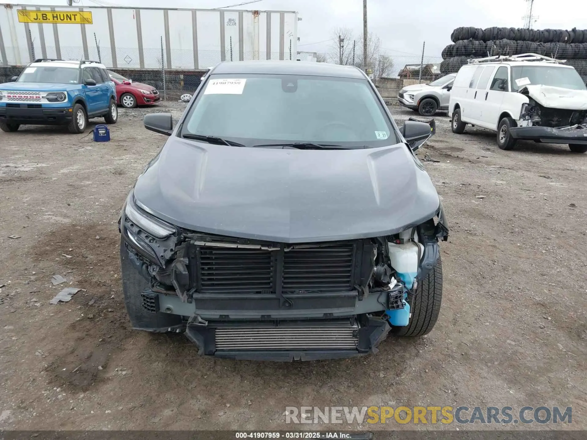 13 fotografías del automóvil dañado 3GNAXSEVXNS207129 CHEVROLET EQUINOX 2022