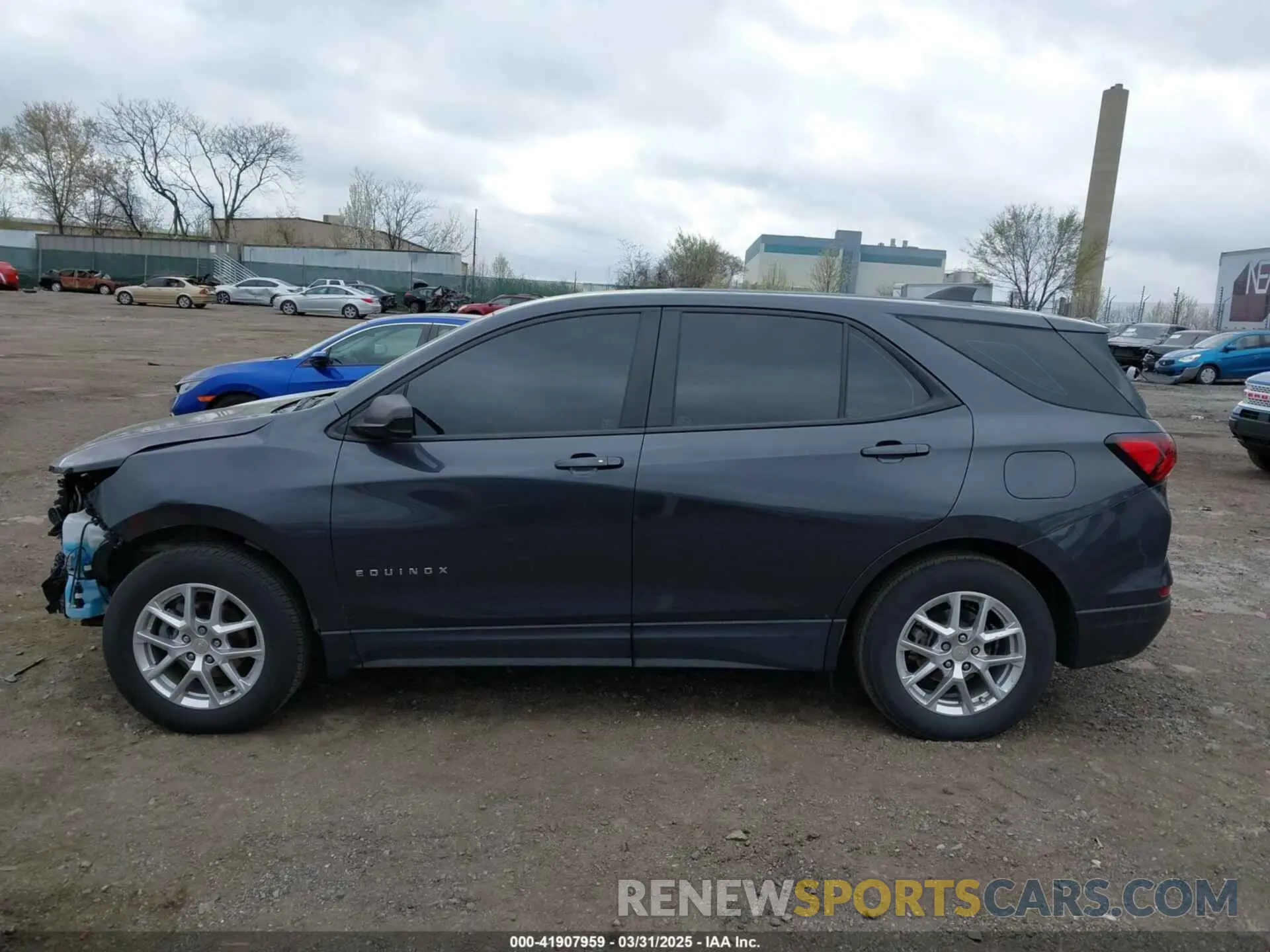 15 fotografías del automóvil dañado 3GNAXSEVXNS207129 CHEVROLET EQUINOX 2022