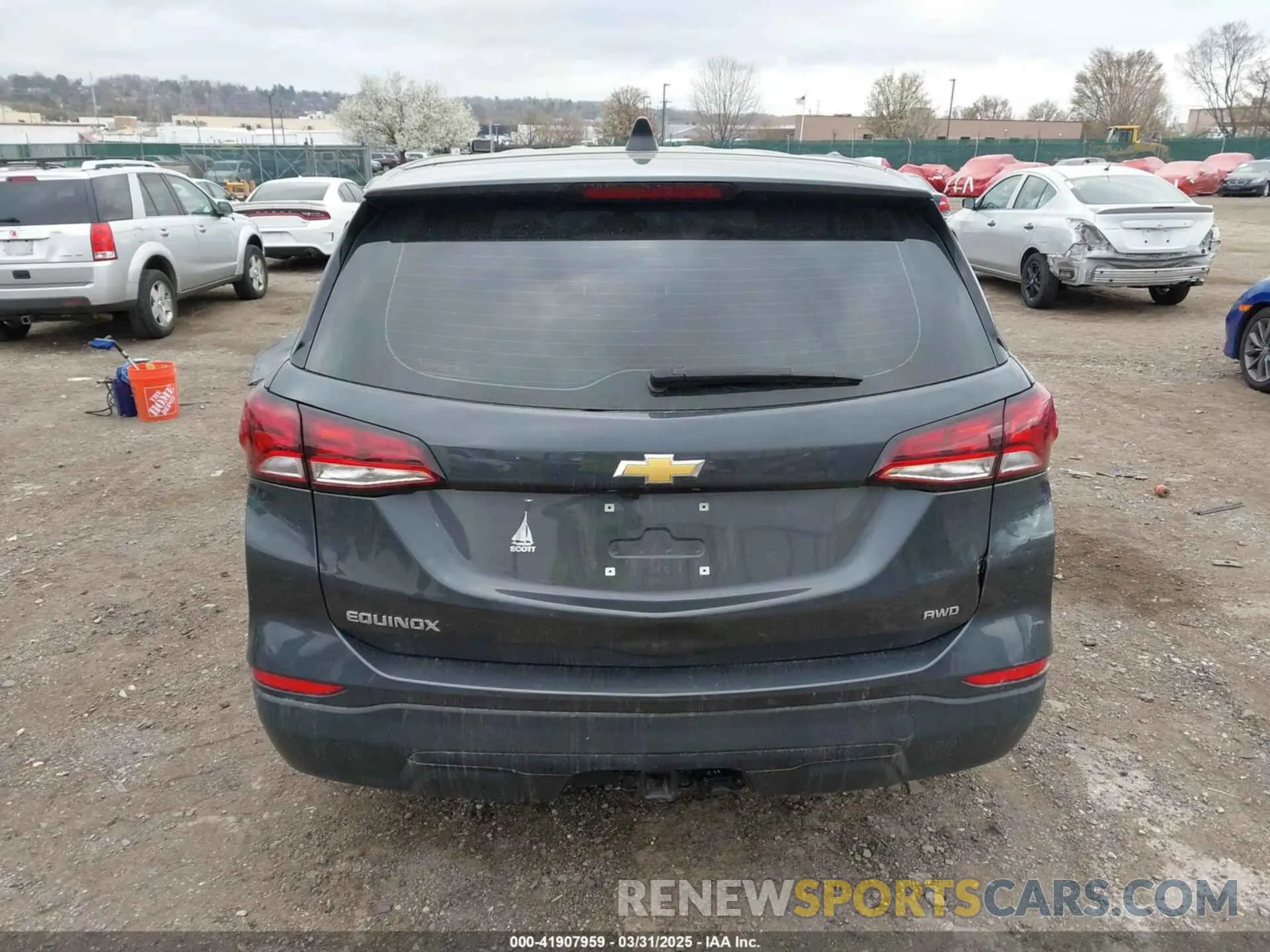 17 fotografías del automóvil dañado 3GNAXSEVXNS207129 CHEVROLET EQUINOX 2022
