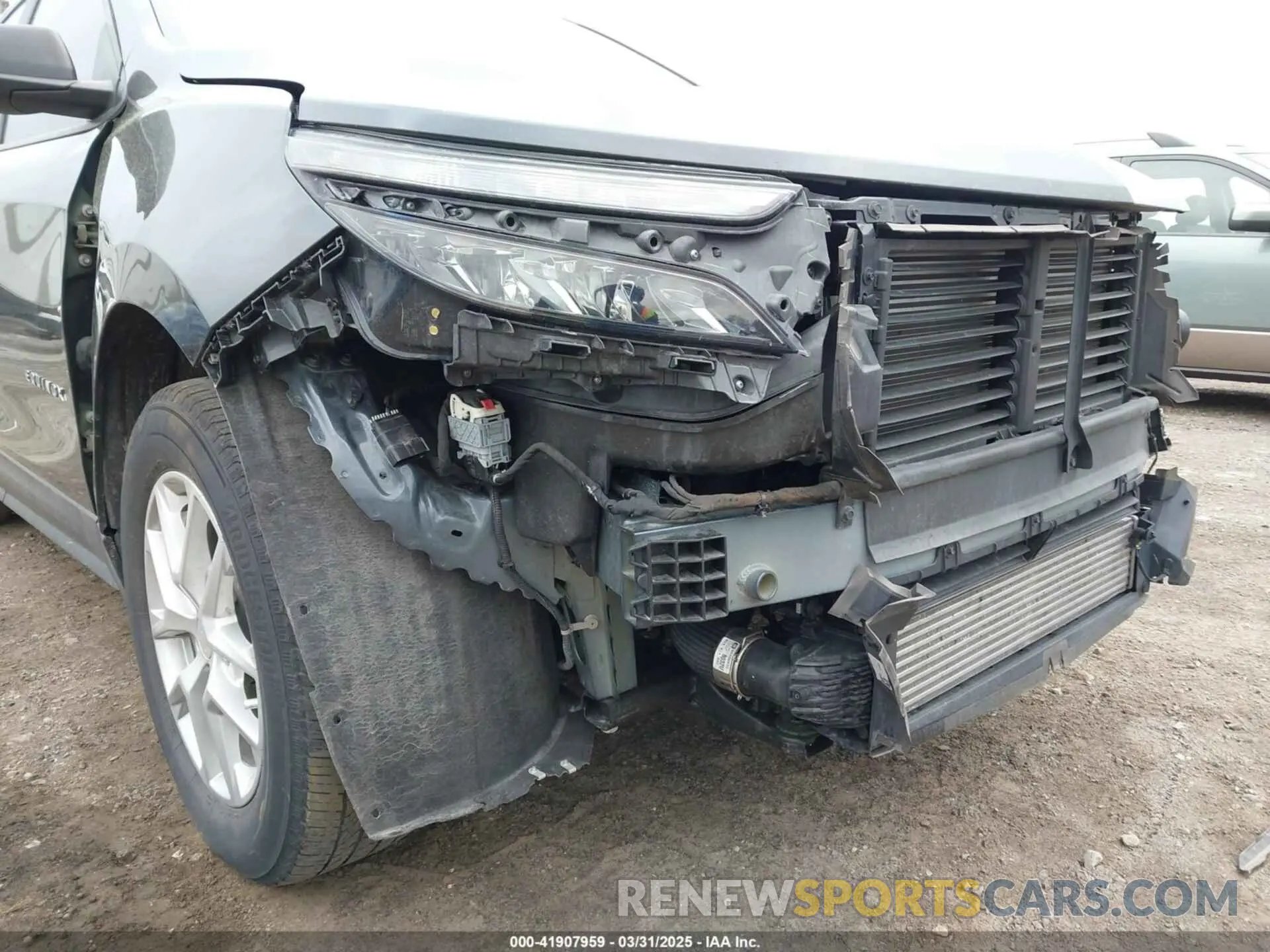 18 fotografías del automóvil dañado 3GNAXSEVXNS207129 CHEVROLET EQUINOX 2022