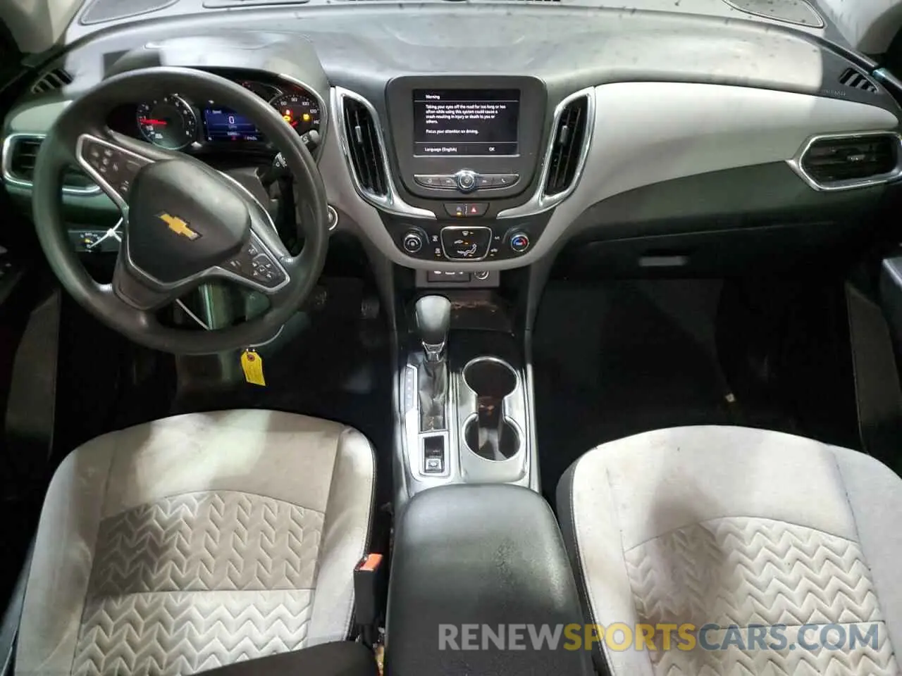 8 fotografías del automóvil dañado 3GNAXSEVXNS222942 CHEVROLET EQUINOX 2022